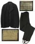 Walter Pidgeon Wardrobe From His Oscar-Nominated Role in Wartime Blockbuster Mrs. Miniver