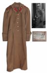 Fredric March Wool Russian Army Coat From We Live Again