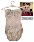 Beautiful Leotard Screen Worn by Tragic Actress Kay Kendall in Les Girls -- The Film That Won Her a Golden Globe Before Her Death at Age 32 & Also Won Academy Award For Costume Design