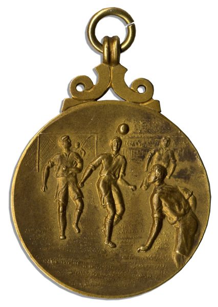 F.A. Cup Gold Medal From 1960 -- Awarded to Robert Mason