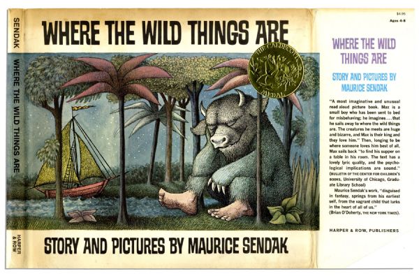 Very Special ''Where the Wild Things Are'' -- Maurice Sendak Signs and Sketches a Wild Thing