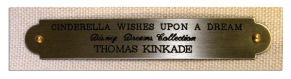 Thomas Kinkade Artist Proof Limited Edition Signed -- ''Cinderella Wishes Upon a Dream''