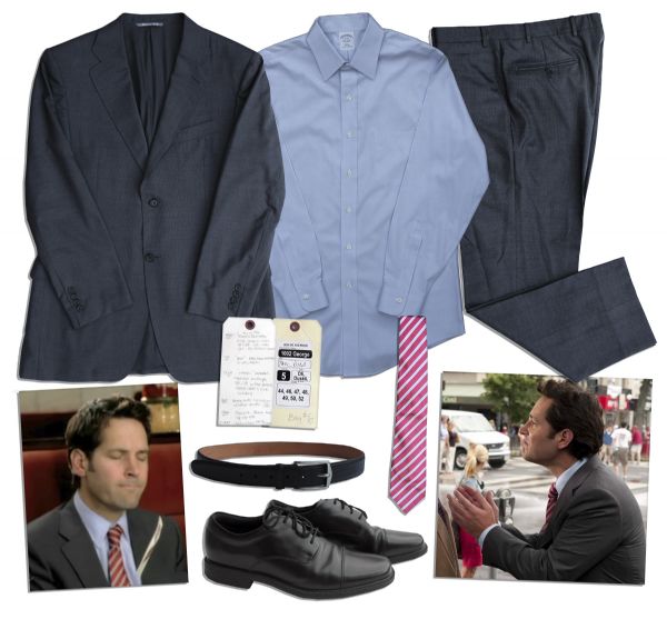 Paul Rudd Worn Canali Suit From ''How Do You Know''