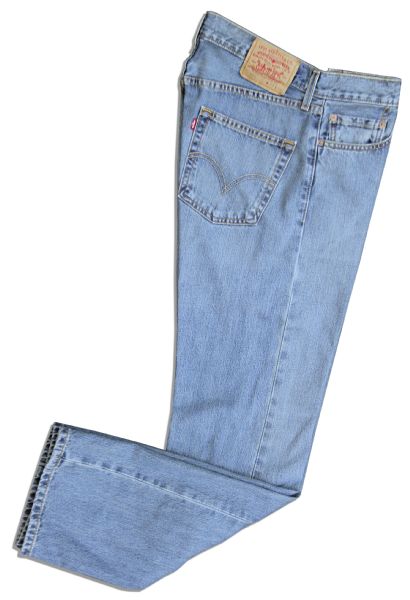 Jim Carrey Worn Levi Jeans From the 2005 Film ''Fun With Dick and Jane''
