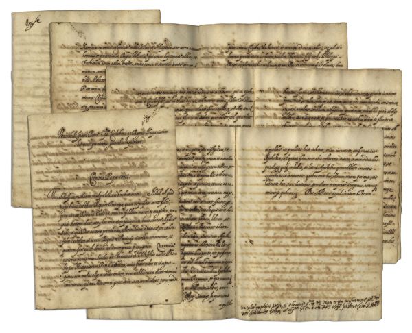 Extraordinary Spanish Inquisition Letter by Pope Clement VIII -- ''follow the errors of Mohamed...enforce greater punishments...cut off the lethal cult...by appointing more inquisitors''