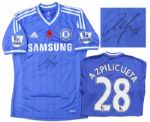Cesar Azpilicueta Match Worn Chelsea Football Shirt Signed