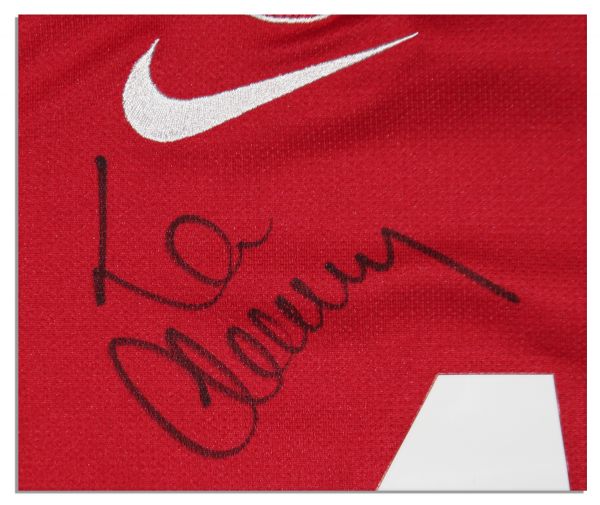 Tom Cleverley Match Worn Manchester United Shirt Signed