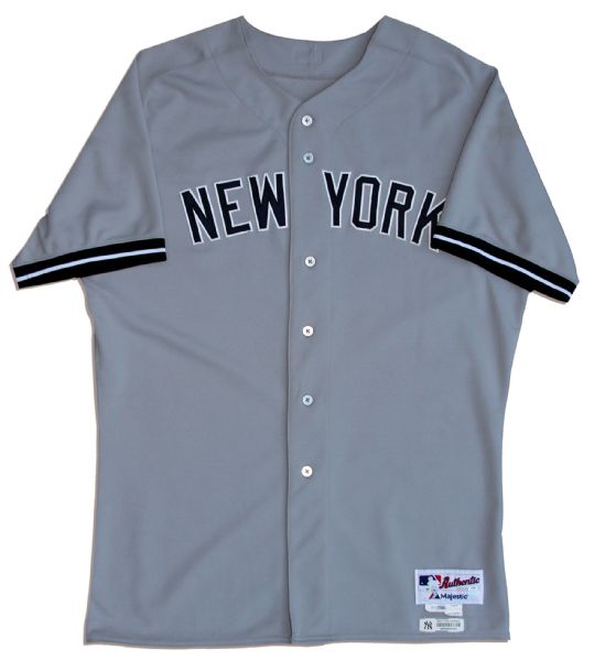 Kevin Youkilis Game-Worn Yankees Jersey
