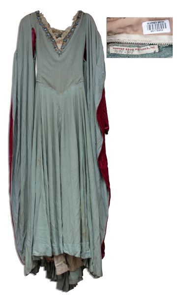 Virginia Mayo Custom Crafted Gown From Production of ''King Richard & The Crusaders''