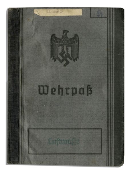 German Nazi ID Book