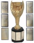 Jules Rimet FIFA World Cup Trophy From 1970 -- The Last Year of the Jules Rimet Trophy