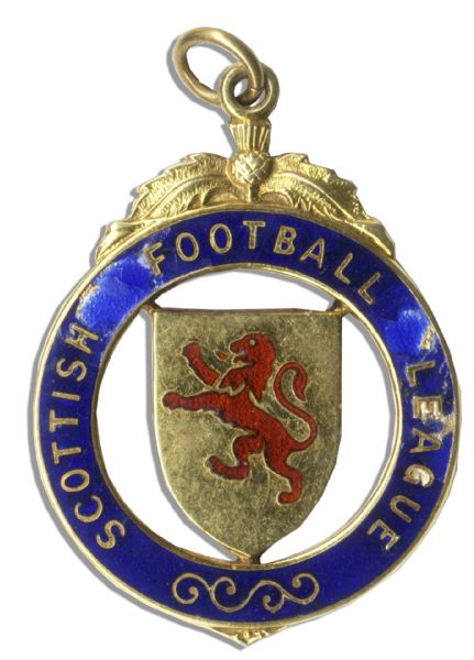 Scottish League Cup Winner's Medal From The 1966-67 Season