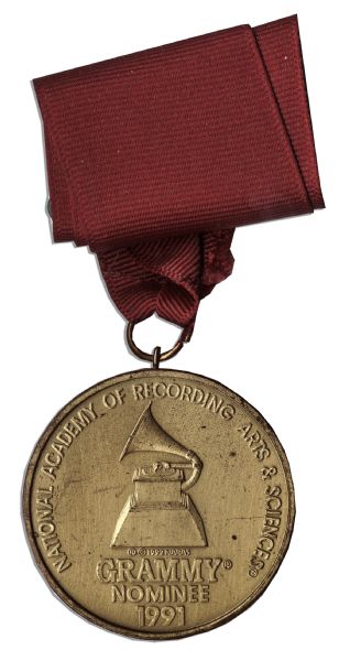 Henry Mancini Official 1991 Grammy Nomination Medal