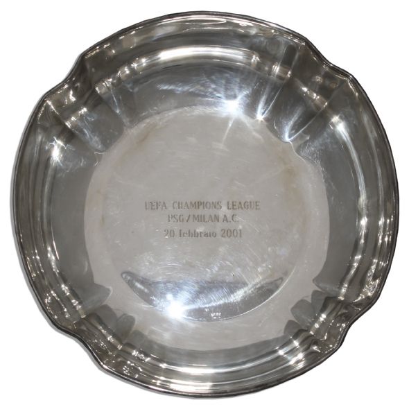 UEFA Champions League 2001 Silver Presentation Bowl