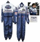 Jacques Villeneuves Racesuit From 1995