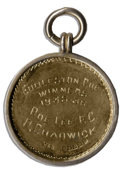 Eddleston Cup Gold Medal From Their 1935-36 Season