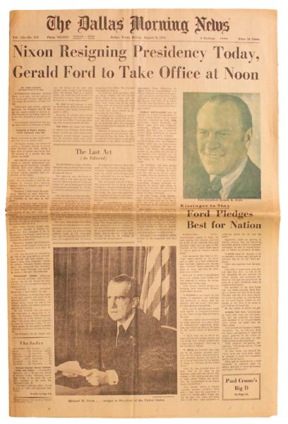 25 November 1963 Account of John F. Kennedy's Funeral and Oswald's Killing -- ''Dallas Times Herald'' Newspaper