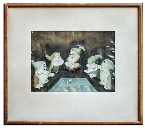 Ray Bradbury Personally Owned Disney Animation Cel From ''Snow White and the Seven Dwarfs''