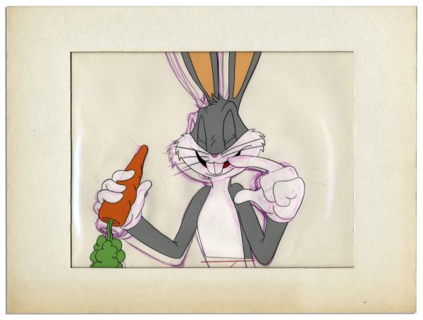 Ray Bradbury Personally Owned Bugs Bunny Animation Cel