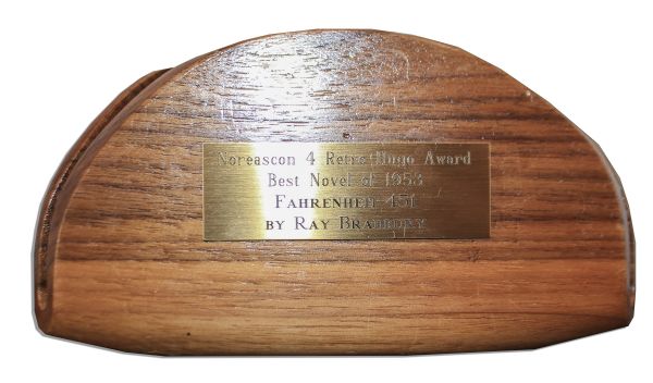 Ray Bradbury's Hugo Award for ''Fahrenheit 451'' -- The Most Prestigious Award in Science Fiction