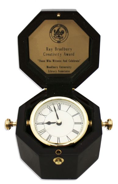 Ray Bradbury Creativity Award -- In the Form of a Clock