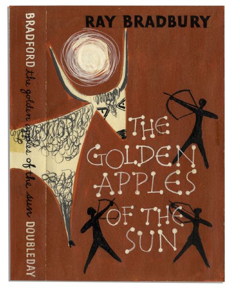 Ray Bradbury Personally Owned Book Art Samples by Joseph Mugnaini for ''The Golden Apples of the Sun''