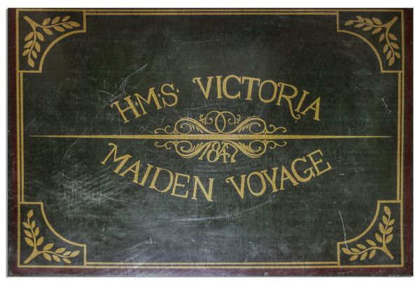 Ray Bradbury Personally Owned Chest of Drawers -- Fun Piece in the Style of Luggage Aboard the HMS Victoria