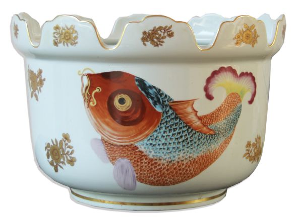 Ray Bradbury Personally Owned Asian Porcelain Planter