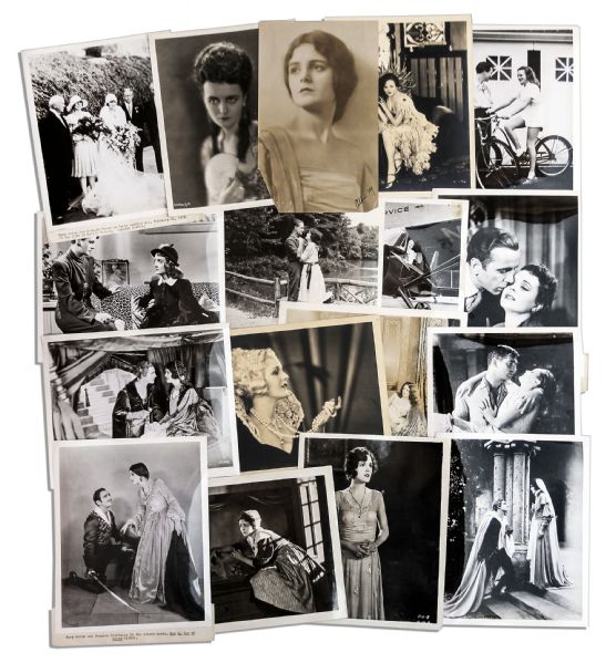 Lot of 89 Photographs Owned by Screen Legend Mary Astor -- Beautiful Photos of Astor Onscreen & Off