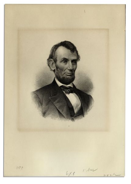 Abraham Lincoln Civil War Dated Autograph Note Signed -- Discussing a Political Appointment