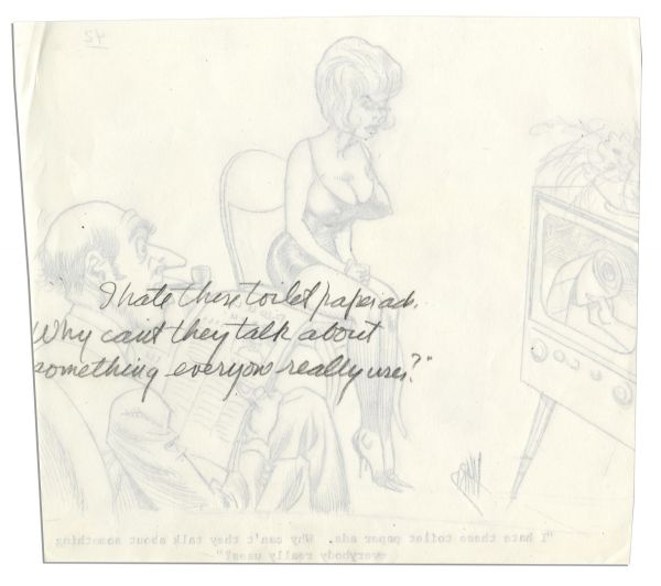 Comic Art by Bill Ward -- Vintage ''Good Girl Art''