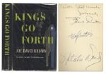 Rare Frank Sinatra, Natalie Wood & Tony Curtis Signed Kings Go Forth First Edition Book -- All Three Starred Together in the Film Adaptation of the Novel