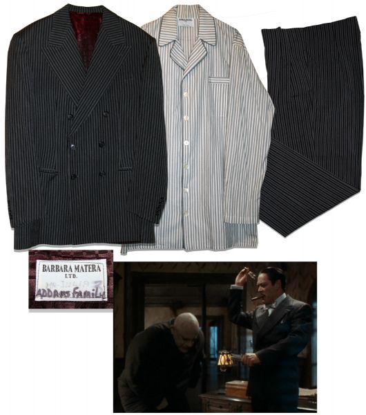 ''Addams Family Values'' Actor Raul Julia Pinstripe Suit