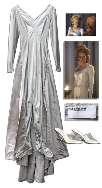 Costume From Television Series ''Star Trek: Deep Space Nine'' -- Worn by Katherine Moffat as Pallra Vaatrik in the Episode, ''Necessary Evil''