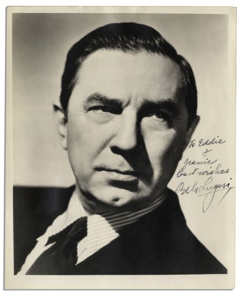 Bela Lugosi Signed Photo