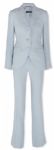 Ultra Sleek Sky-Blue Suit Owned & Worn By Victoria Beckham