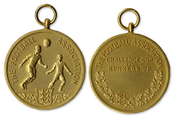 1997 F.A. Cup Runners-Up Medal Awarded to Steve Vickers of Middlesbrough