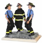 One of a Kind 9/11 FDNY Prototype Scene -- From The Estate of G.I. Joe Creator Donald Levine