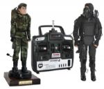 Set of Two G.I. Joe Prototypes Commemorating the Thirtieth Anniversary of The G.I. Joe Series -- Accompanied With Original Remote Control, in Working Condition