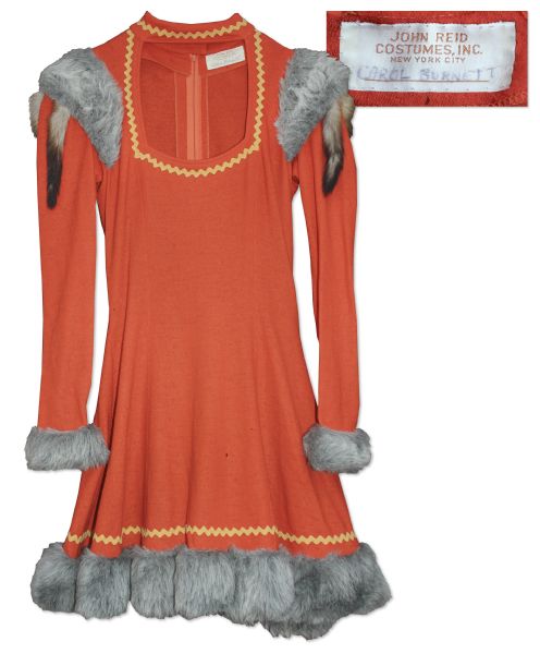 Carol Burnett Dress Worn on ''The Carol Burnett Show'' -- Designed by Oscar Nominated Costumer Bob Mackie
