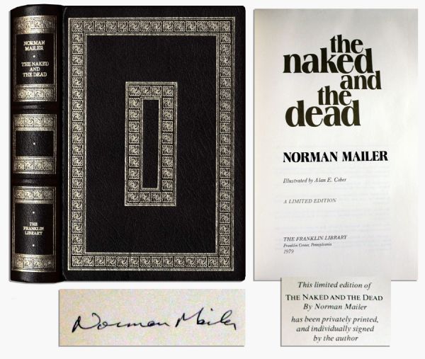 Norman Mailer Signed Copy of ''The Naked and the Dead''
