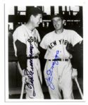 Joe DiMaggio and Ted Williams 8 x 10 Signed Photo -- With PSA/DNA COA