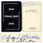 Basketball Hall of Famer, Edward Hickox Signed Rules for Basket Ball