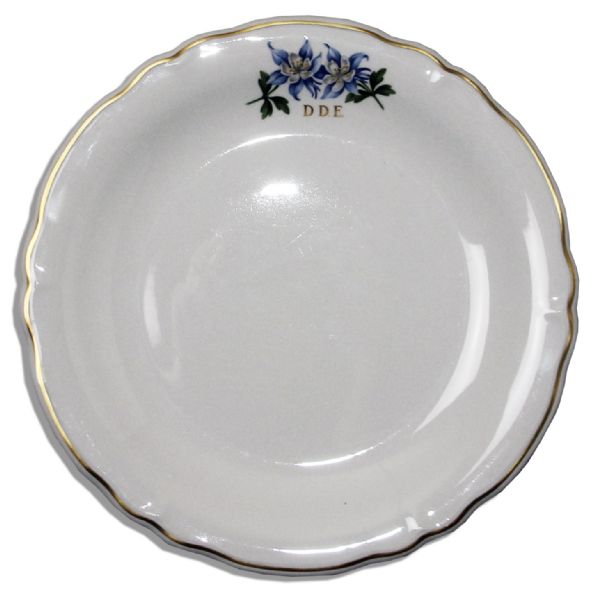 China Dinner Plate From Eisenhower's Presidential Airplane
