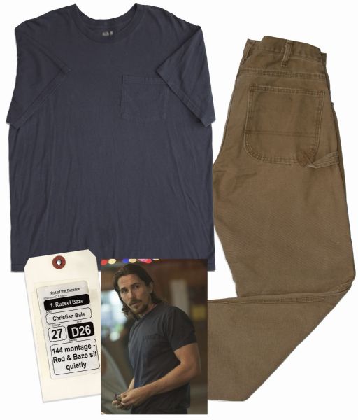 Christian Bale Screen-Worn Hero Wardrobe From ''Out of the Furnace''