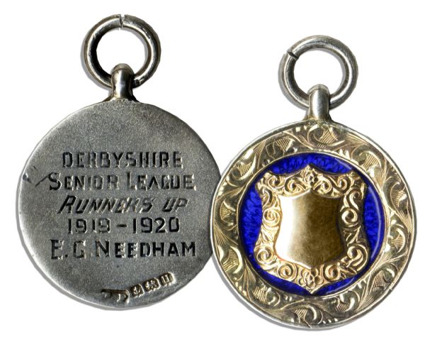 Ernest Needham Football Medal From 1919-1920
