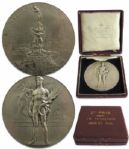 Silver Medal From the 1920 Summer Olympics, Held in Antwerp, Belgium