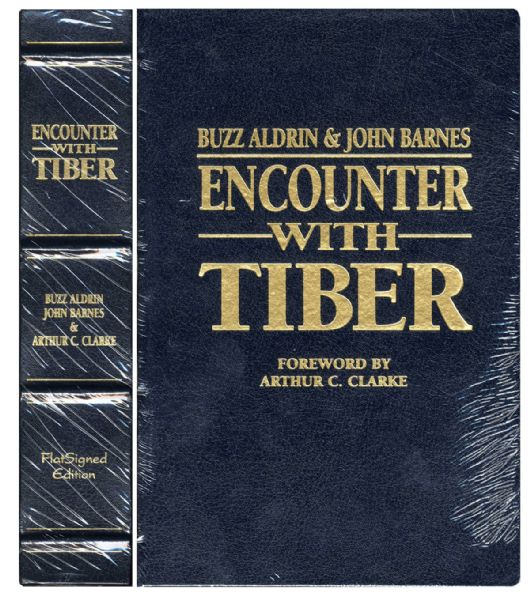 Buzz Aldrin Limited Edition ''Encounter With Tiber'' Signed -- In Original Shrinkwrap -- Fine