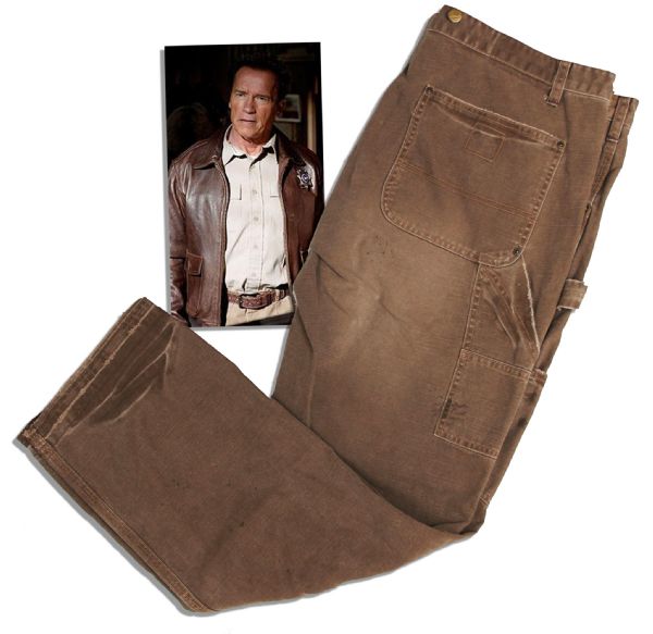 Jeans From Arnold Schwarzenegger Action Movie ''The Last Stand''