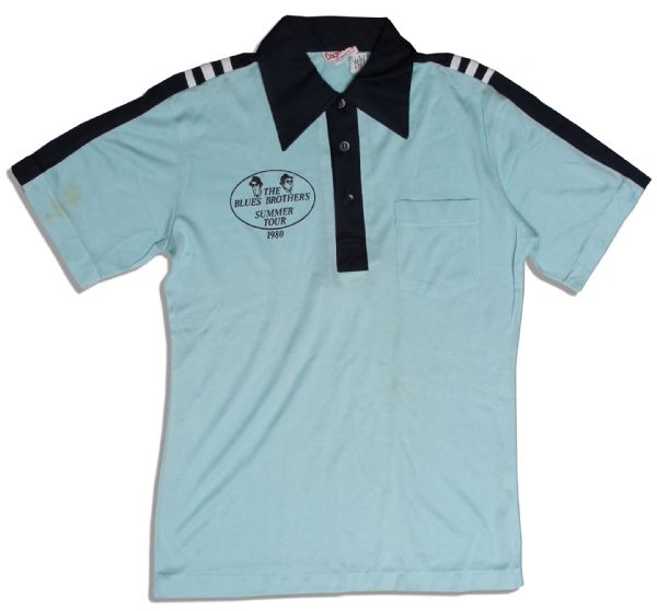 Blues Brothers Never Used Vintage Polo Shirt -- From ''The Blues Brothers Band Summer Tour of 1980''